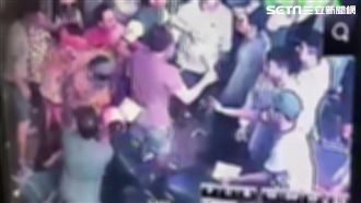 廟會繞境大亂鬥　推擠、毆打2男中刀