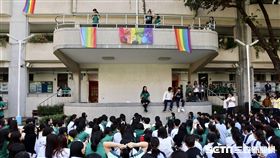 中女中挺同大合唱／中女鳴青授權提供