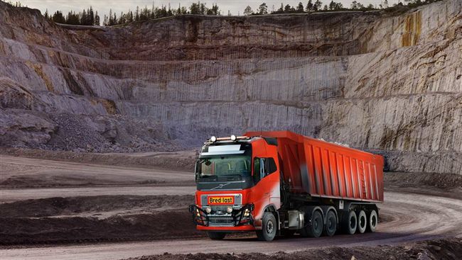 提高產能　Volvo以無人卡車採礦