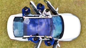 Hyundai太陽能車頂(圖/翻攝網路)