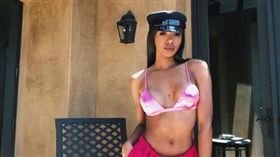 魔術強森（Magic Johnson）的女兒Elisa Johnson（圖／取自Elisa個人推特）