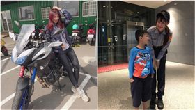  新北耶誕城,女警察,正妹,黃衣淳（圖／翻攝自PTT）