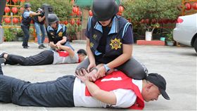 新北市,新莊,防搶演練,新莊分局,女警