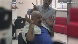男子理髮突大叫　慘遭設計師巴頭超響