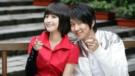 大陸女星金莎/林俊傑。(翻攝微博)