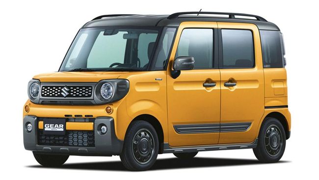 像牛奶糖盒的車　鈴木迷你小休旅
