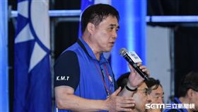 國民黨副主席郝龍斌主持國民黨全代會。 （圖／記者林敬旻攝）