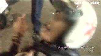 女酒駕飄移還逆向　撞警車嚇傻尿失禁