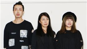 安迪遺孀阿娥、林吟蔚、林志融（阿夜）
圖／記者林士傑攝影