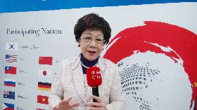 呂秀蓮首爾重申2020年台灣大選時和