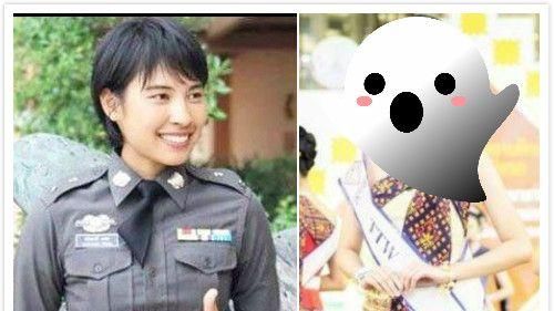 泰國帥氣小女警脫下制服當…網求犯罪