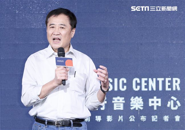 台北流行音樂中心即將誕生，臺北市副市長陳景峻致詞。（記者林士傑/攝影）