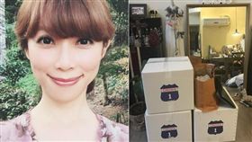 貴婦奈奈,杏立博全,黃博健,紙箱,台北市(合成照/翻攝臉書&部落格)