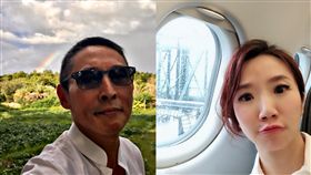 鈕承澤,陶晶瑩／翻攝自紐承澤微博、陶晶瑩臉書