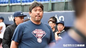 日本傳奇投手野茂英雄。（圖／記者王怡翔攝影）