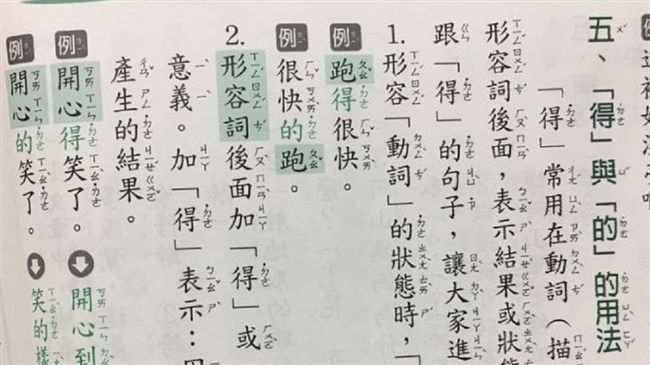 「的、得」用法怎分辨　網友一招神解