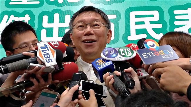 丁守中擬提選舉無效　柯文哲：這樣喔