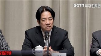 賴清德:時間一到我會堅定離開