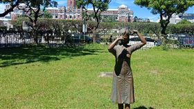 丁守中，慰安婦，總統府前２２８公園內（圖／記者李英婷攝）