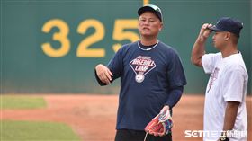 曹竣崵出席NIKE訓練營。（圖／記者王怡翔攝影)