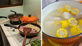 會下廚的男人充滿魅力啊！一名女網友日前po出「單身」弟弟親手煮的一桌好菜，誇他是新好男人，不抽菸、不喝酒，未來還會「開飛機」，對此，原po不禁感嘆自己「太早嫁了」。而其他網友看到後，紛紛暴動直喊「排隊排隊！」（圖／翻攝自爆怨公社）