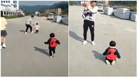 爆笑公社,討抱,演戲,崩潰,男童（圖／翻攝自爆笑公社臉書）