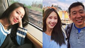 隋棠挺肚搭手扶梯　網狂盯Tony「右下角舉動」讚爆：嫁對人了！(圖/臉書)