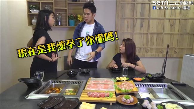 小三挺孕肚嗆聲　正宮怒：你跟人上床