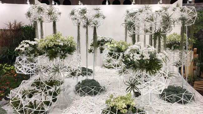 花博花舞館環保花藝競賽　即日登場