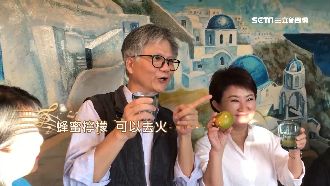 盧秀燕逛花海　揪吳萼洋行銷蜂蜜檸檬