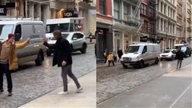 影／真的沒罵人！外國最新吵架法　隔街「罵戰」笑死人
圖／翻攝自apiecebyguy Twitter
https://twitter.com/apiecebyguy/status/1069947397982351360