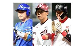 ▲韓國職棒史上首次3方交易，涉及選手左起李知榮、高宗郁與李東燁。（圖／截自韓國媒體）