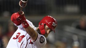 哈波是國民隊倚重的大砲。（圖／美聯社／達志影像）