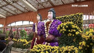 菊展挨批像靈堂　日系人偶如紙紮人