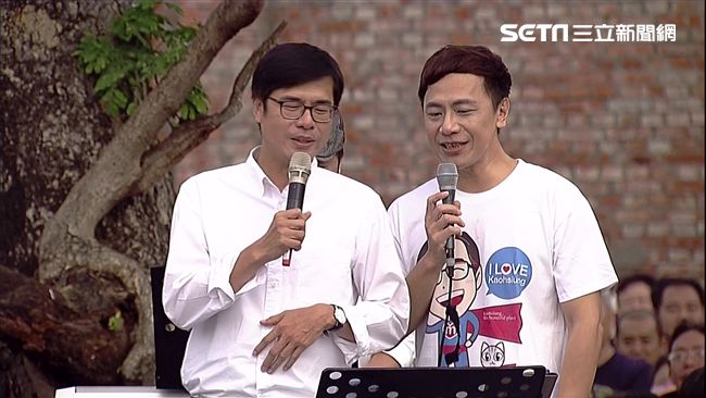 陳其邁演唱安可曲！飆高音飆不上去