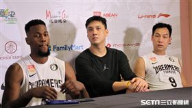 Tevin Glass、田壘、陳世念（圖／記者劉家維攝影）