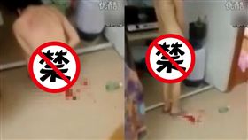  超悲情小三　被扒衣裸體圍剿、下體捅出血（圖／翻攝自優酷）