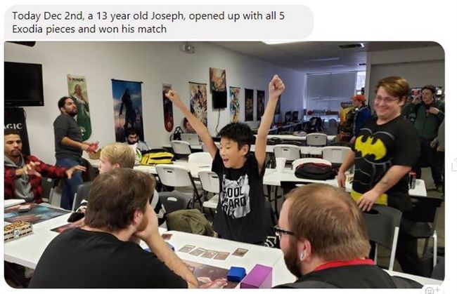 遊戲王比賽　他奇蹟完成黑暗大法師