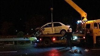 無照駕車飆高速　他害2友1幼童枉死