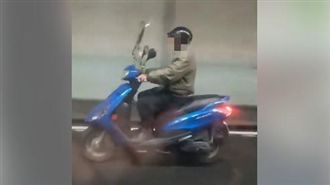 7旬老翁騎車衝雪隧　旁邊駕駛全嚇歪