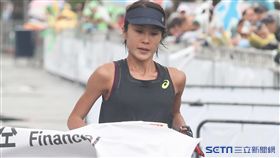 ▲傅淑萍改跑半馬仍奪冠。（圖／記者劉忠杰攝影）