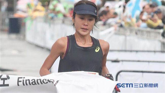 坐骨神經壓迫　傅淑萍半馬仍跑第1