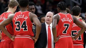 芝加哥公牛主帥Jim Boylen（圖／美聯社／達志影像）