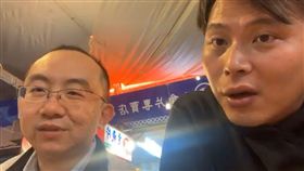 黃國昌 人渣文本 直播 （圖／翻攝自臉書）