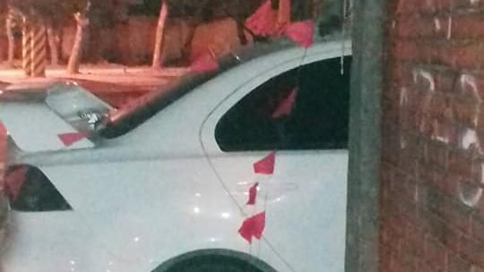 三菱無敵穿牆停車　網友：人穿越了？