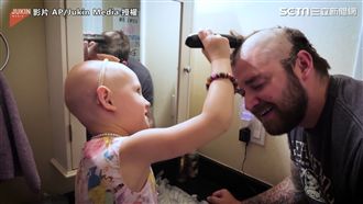 女兒剃光父親頭髮　背後原因超催淚