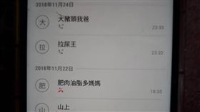 手機,聯絡人,暱稱,兒子,媽媽(圖/翻攝自抱怨公社)