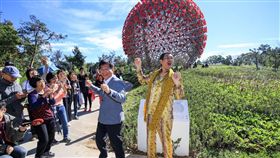 日本PIKO太郎宣傳台中花博(台中市政府提供)