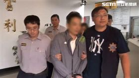 隆男與陳女犯下多起案件遭通緝，遂帶著3名子女亡命天涯，因長子屆齡未入學露餡，警方循線在桃園中壢查緝到案（翻攝畫面）