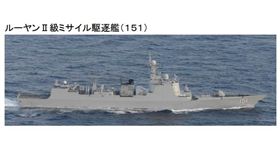 日本自衛隊發現中國海軍軍艦「鄭州號」穿越宮古海峽。（圖／翻攝自日本自衛隊統合幕僚監部）